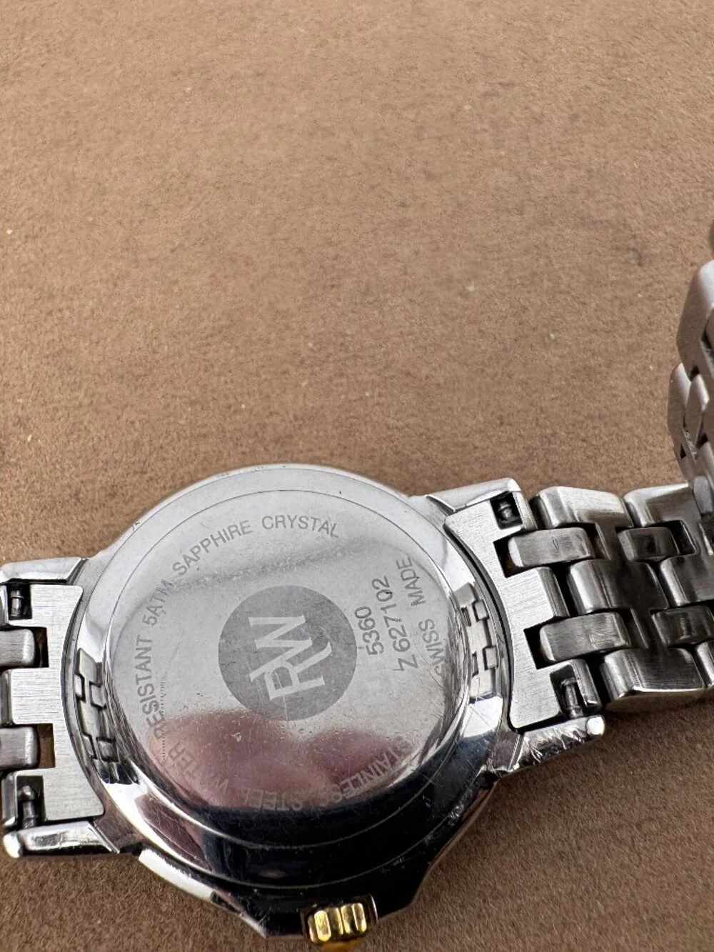Vintage Authentic Raymond Weil Tango 5360 Swiss quartz watch